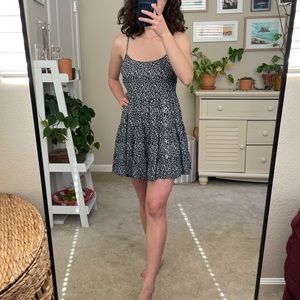 Divided Summer Mini Dress